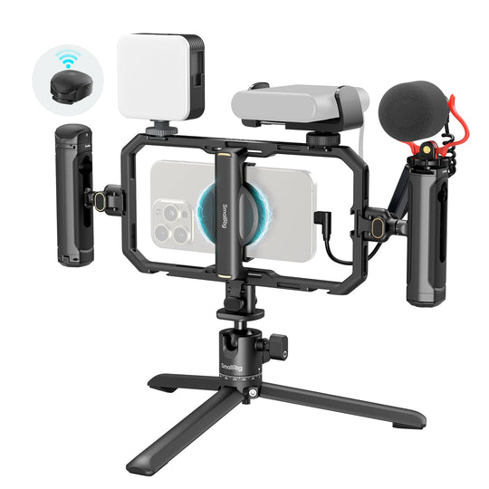 SmallRig All-in-One Universal Quick Release Phone Video Rig Kit Pro